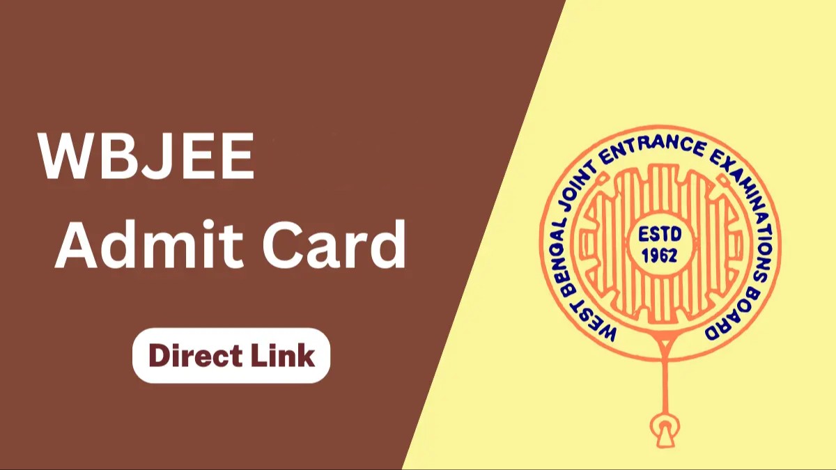 WBJEE Admit Card